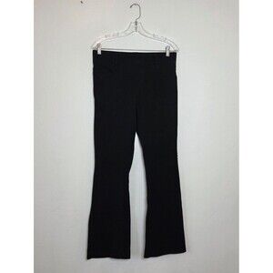 Conceited Black Stretchy Slacks Dress Pants Trousers Uniform Office School Large